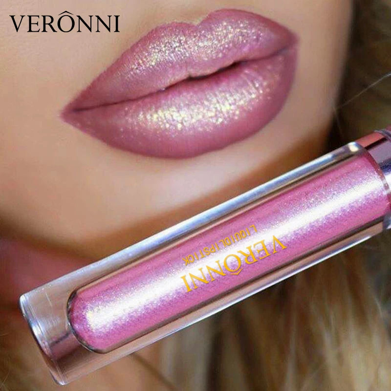 10 Colors Sexy Glitter Diamond Lip Gloss