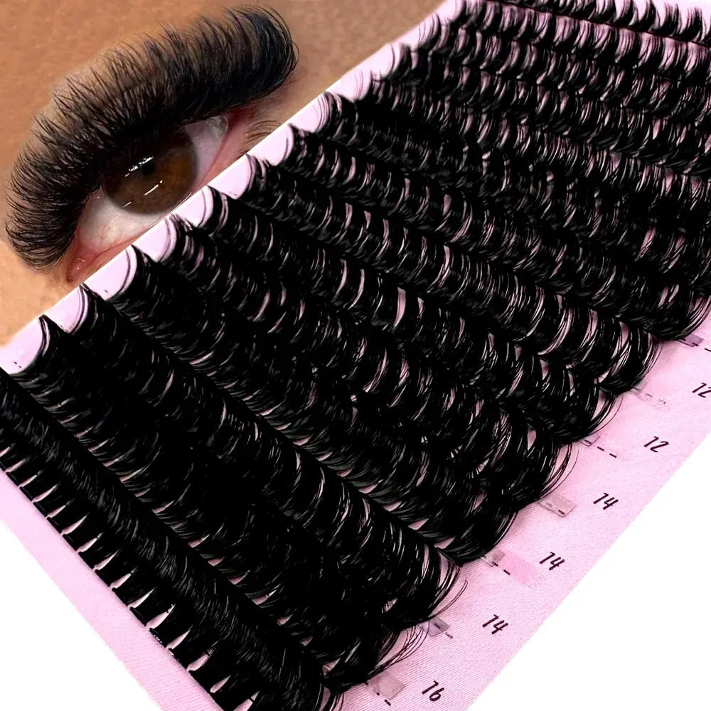 DIY Cluster Lash Extensions – Salon Look at Home