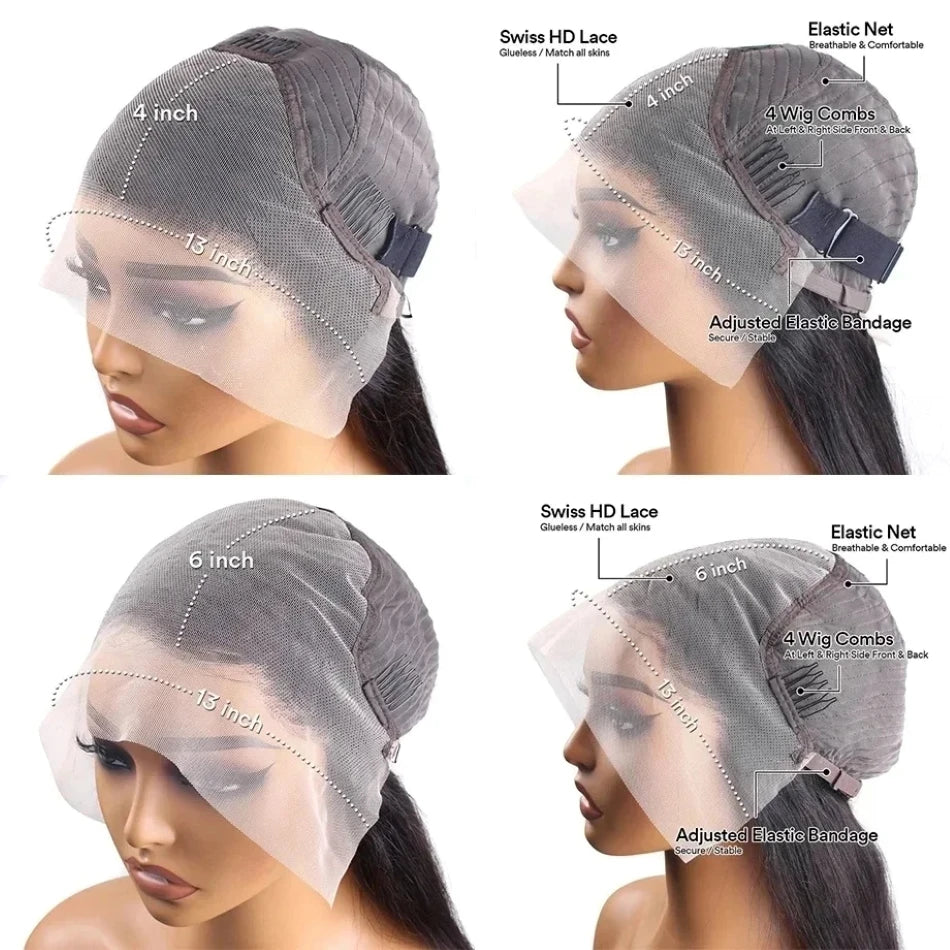 4/27 Honey Blonde Body Wave Lace Front Wig – 13x4 / 13x6 HD Lace
