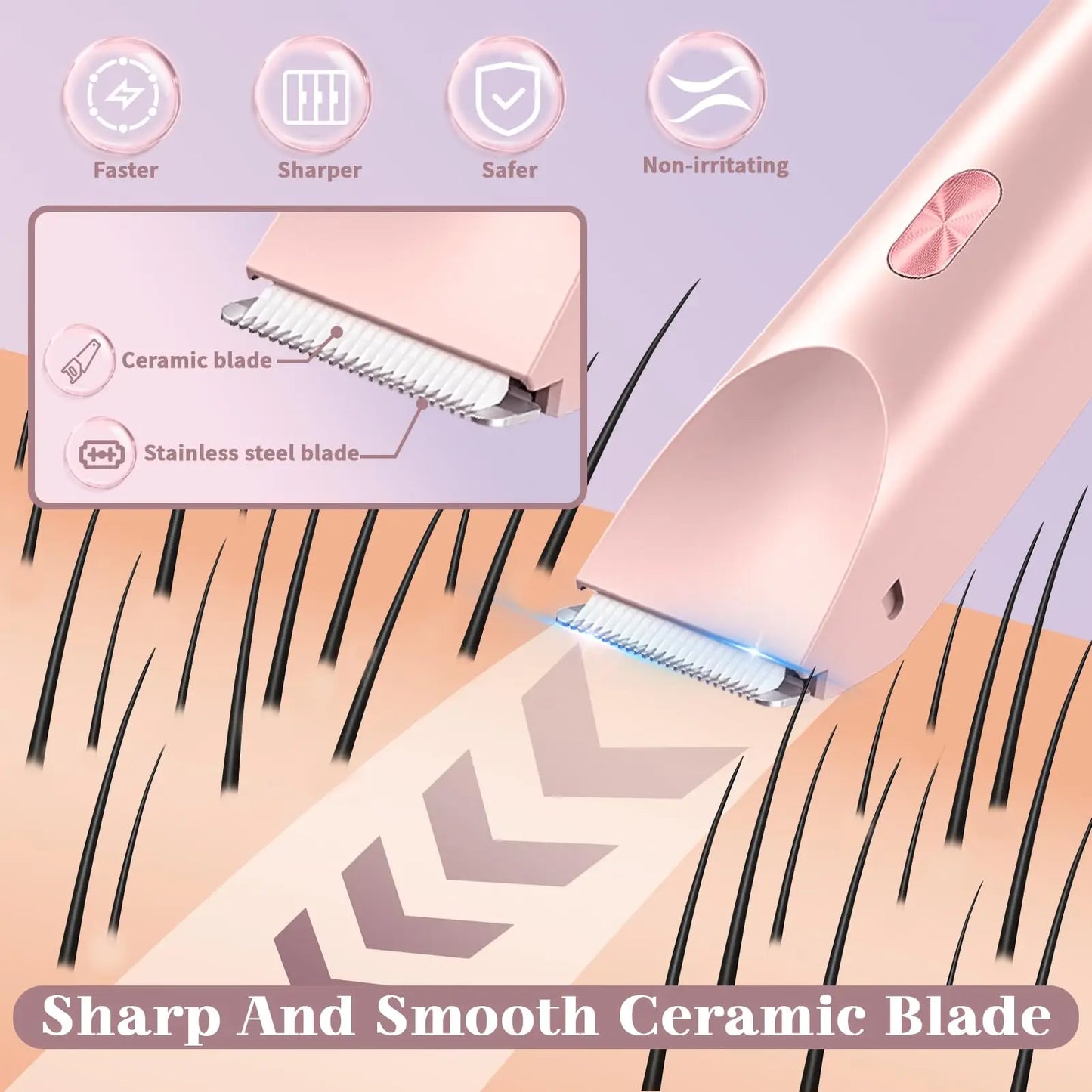 2 in 1 Bikini Hair Trimmer