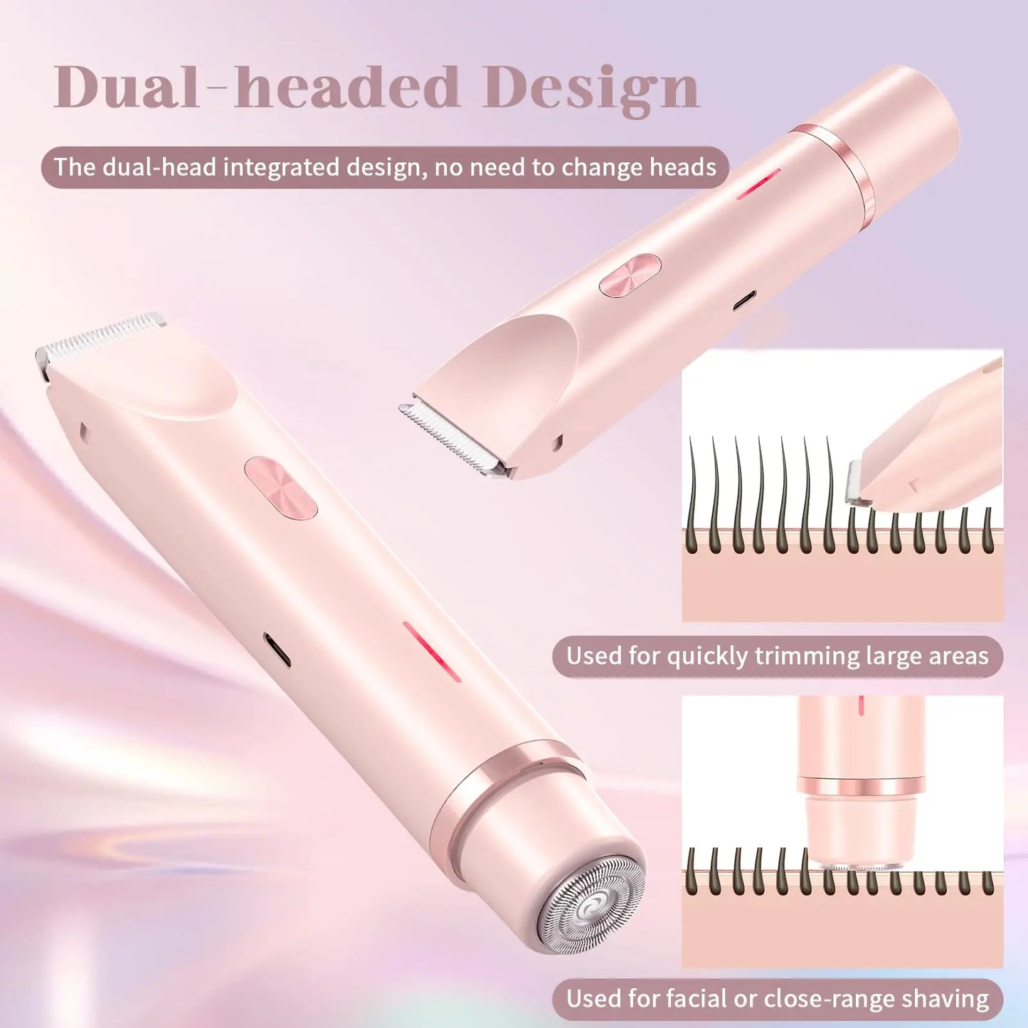 2 in 1 Bikini Hair Trimmer