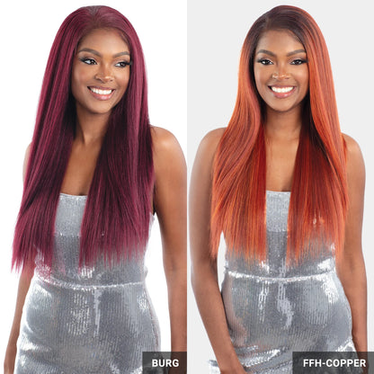 Shake-N-Go Lumi 13x6 HD Lace Front Synthetic Wig – Glueless Snatched Look