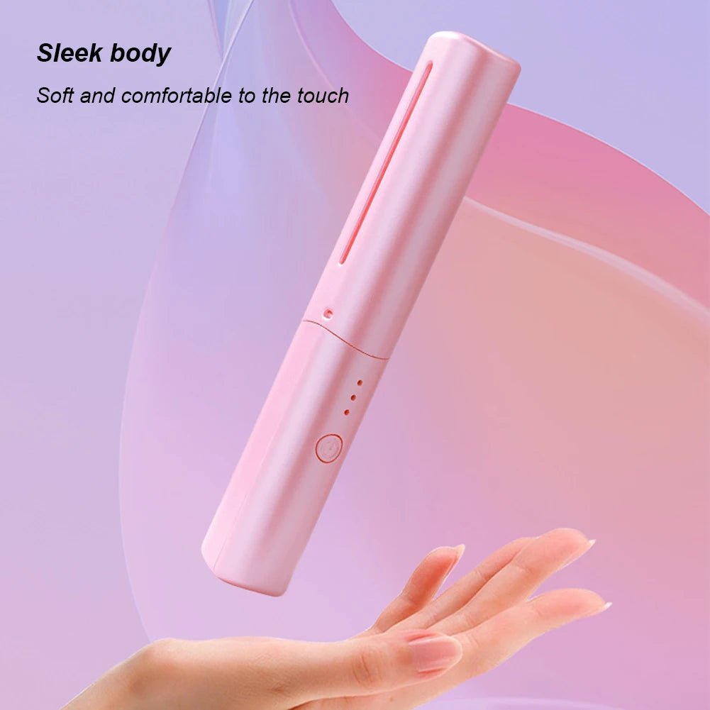 Anti-Scald Hot Comb Hair Straightener