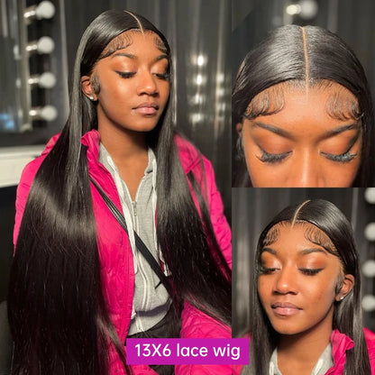 250% Density Bone Straight HD Lace Wig