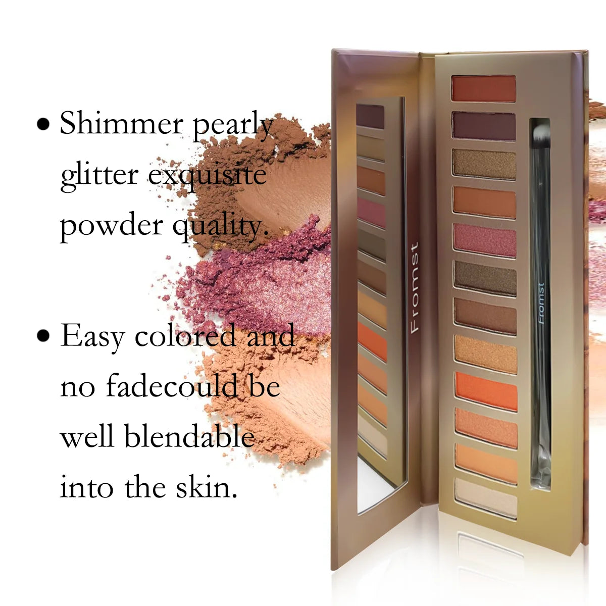 12-Color Naked Heat Eyeshadow Palette