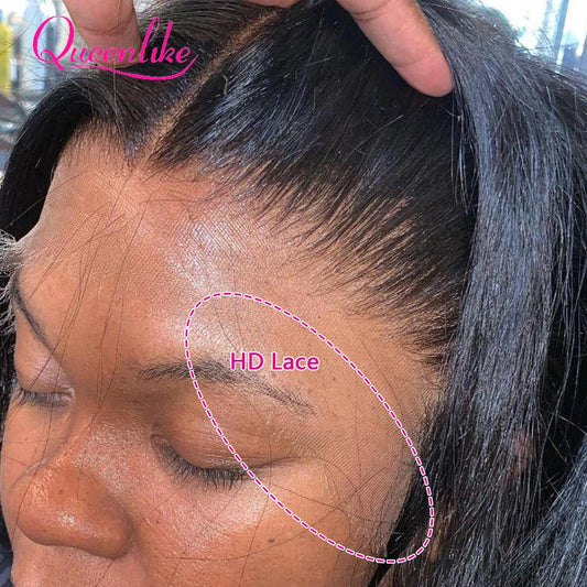 20"–24" Real HD Lace Straight Wig (13x4 Frontal)