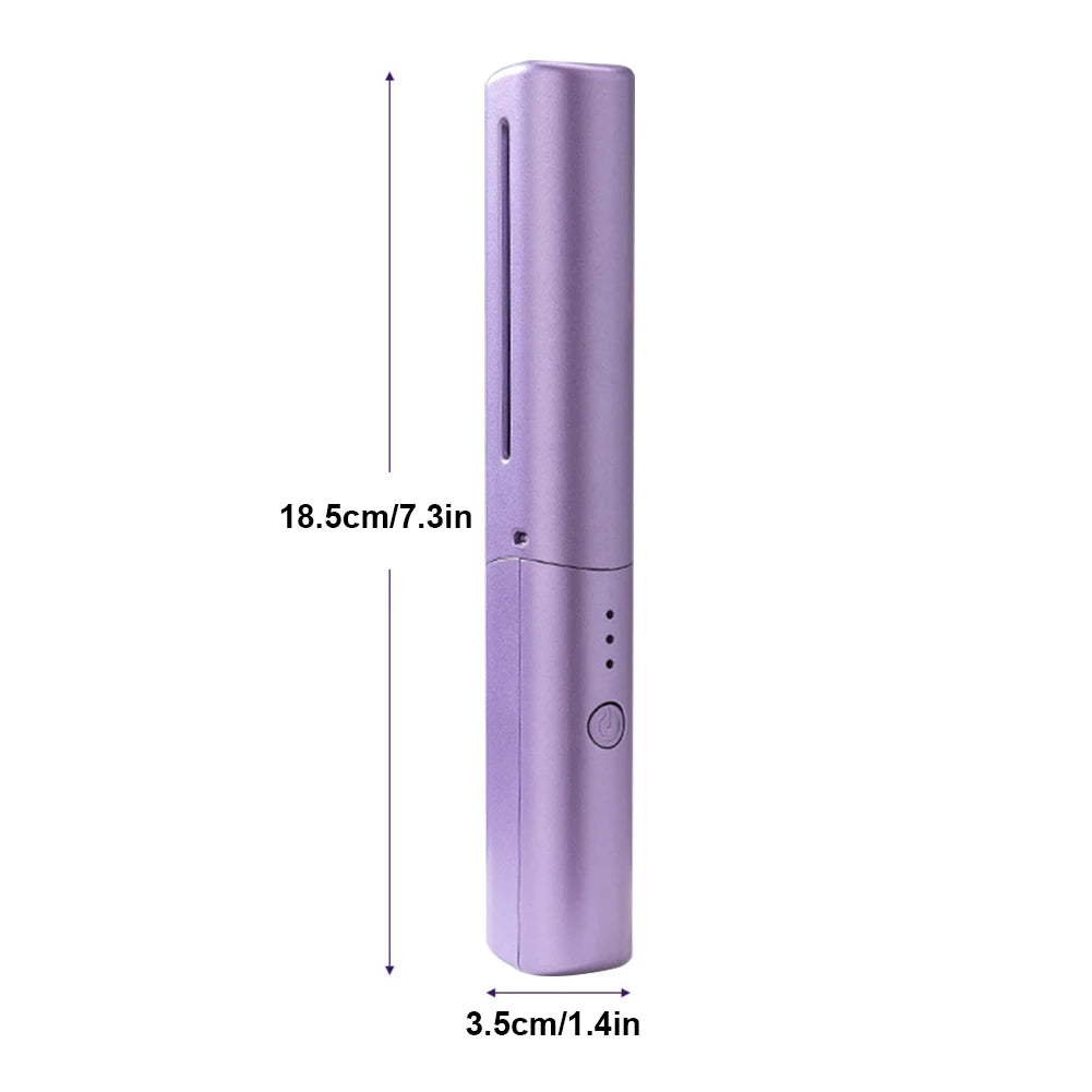 Anti-Scald Hot Comb Hair Straightener