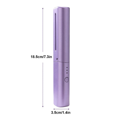 Anti-Scald Hot Comb Hair Straightener