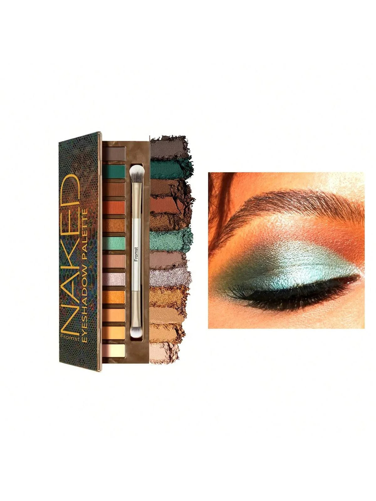 12-Color Decayed Naked Heat Eyeshadow Palette