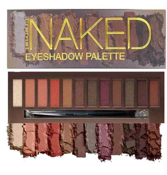12-Color Naked Heat Eyeshadow Palette