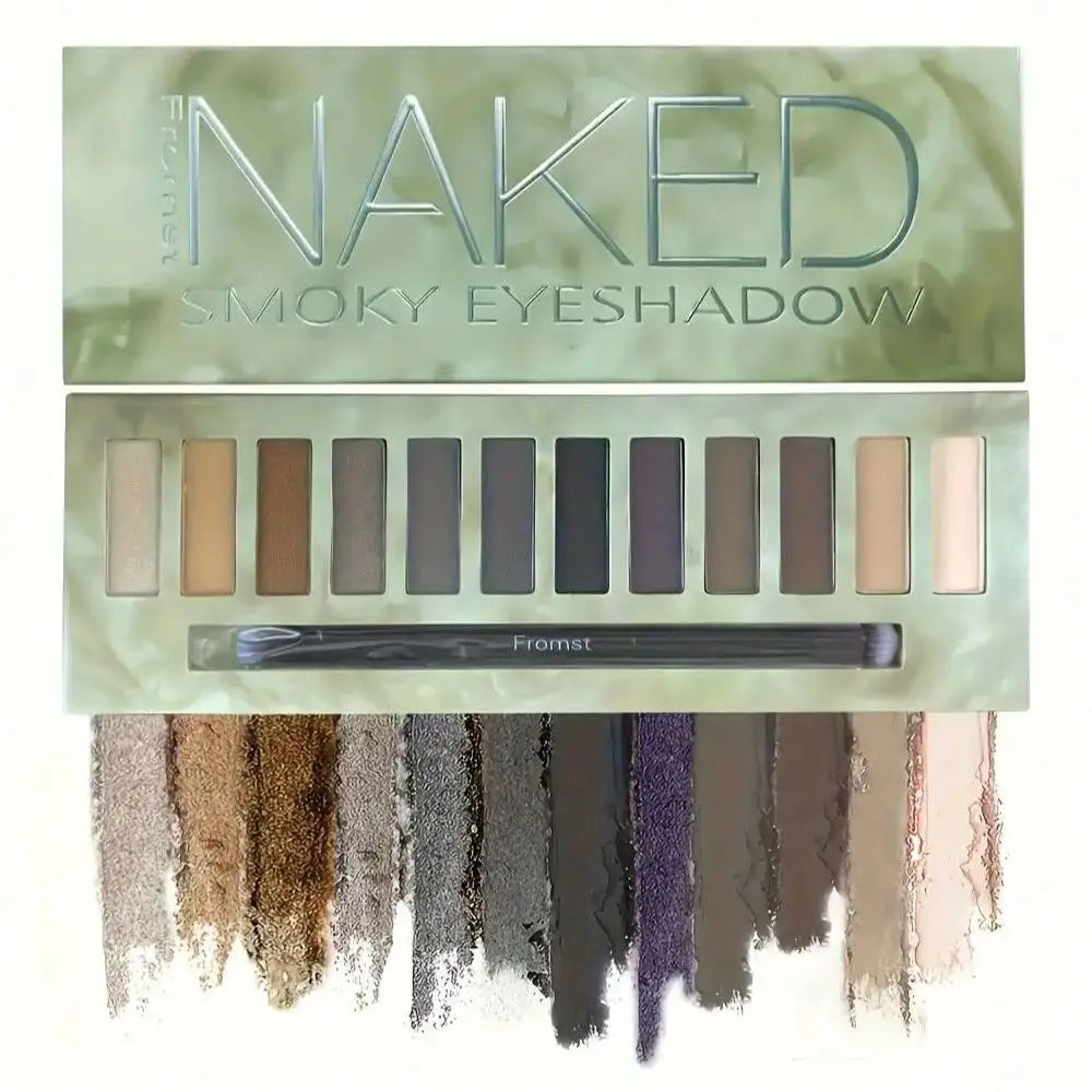 12-Color Decayed Naked Heat Eyeshadow Palette