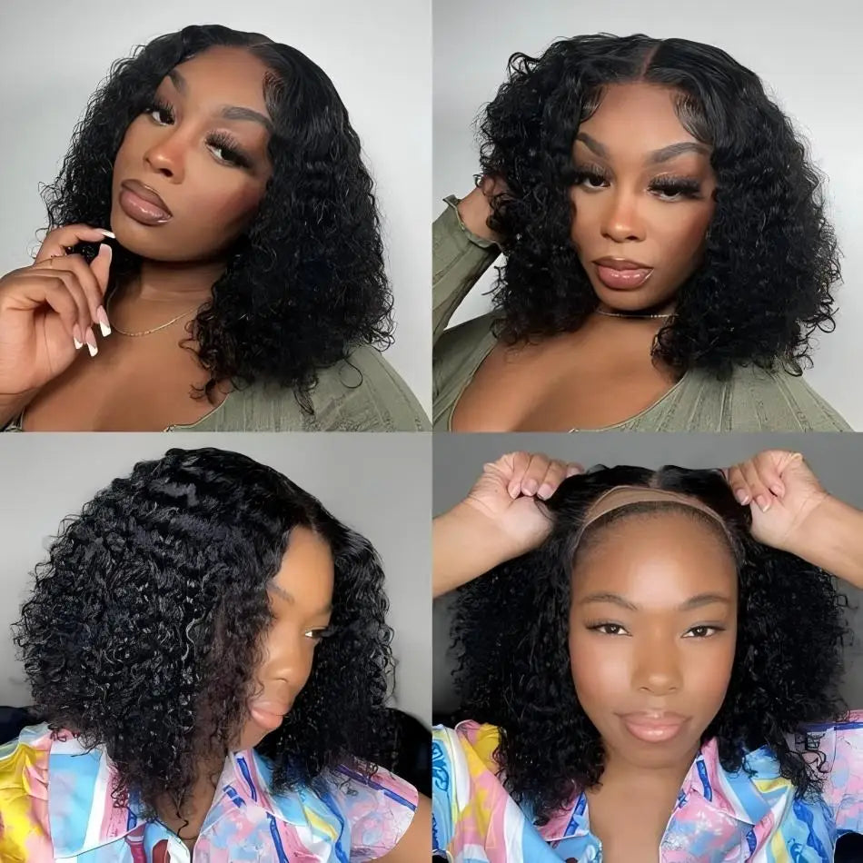 Chic & Effortless Bob – Short Body Wave Glueless Wig for Women