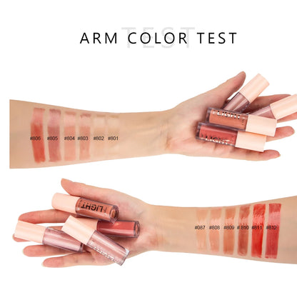 12 Colors Pearl Lip Gloss