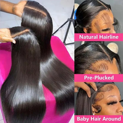30–40” Pre-Cut Lace Glueless Wig