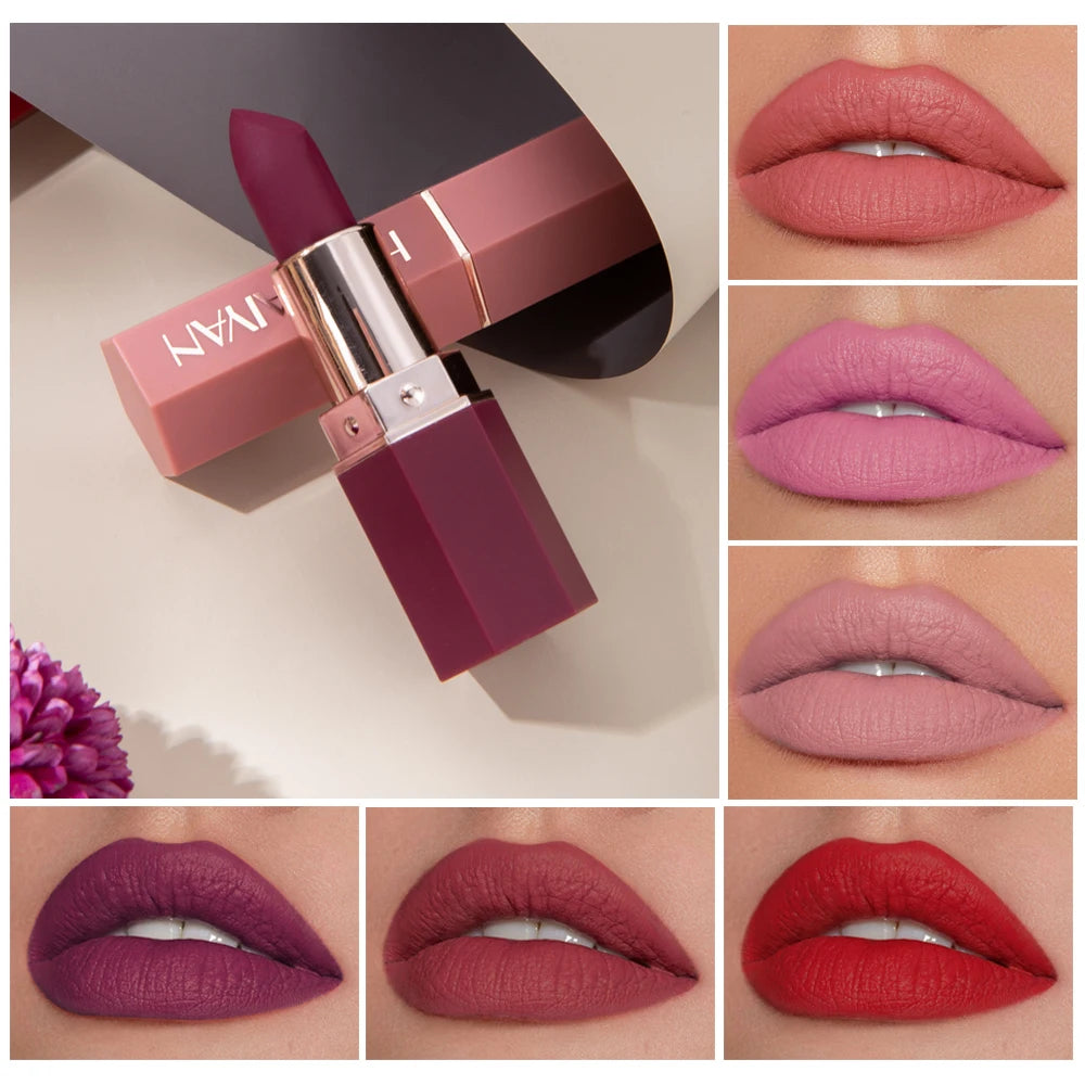 HANDAIYAN 6 Shades Matte Lipstick