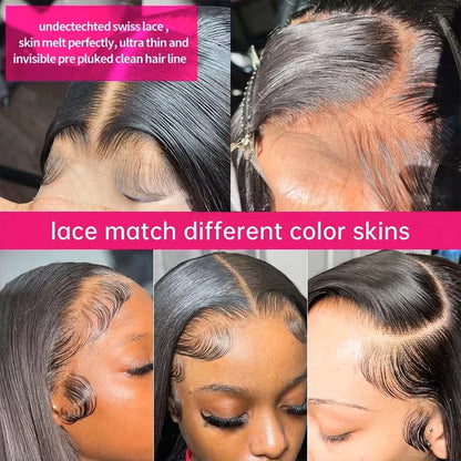 30–40” Pre-Cut Lace Glueless Wig
