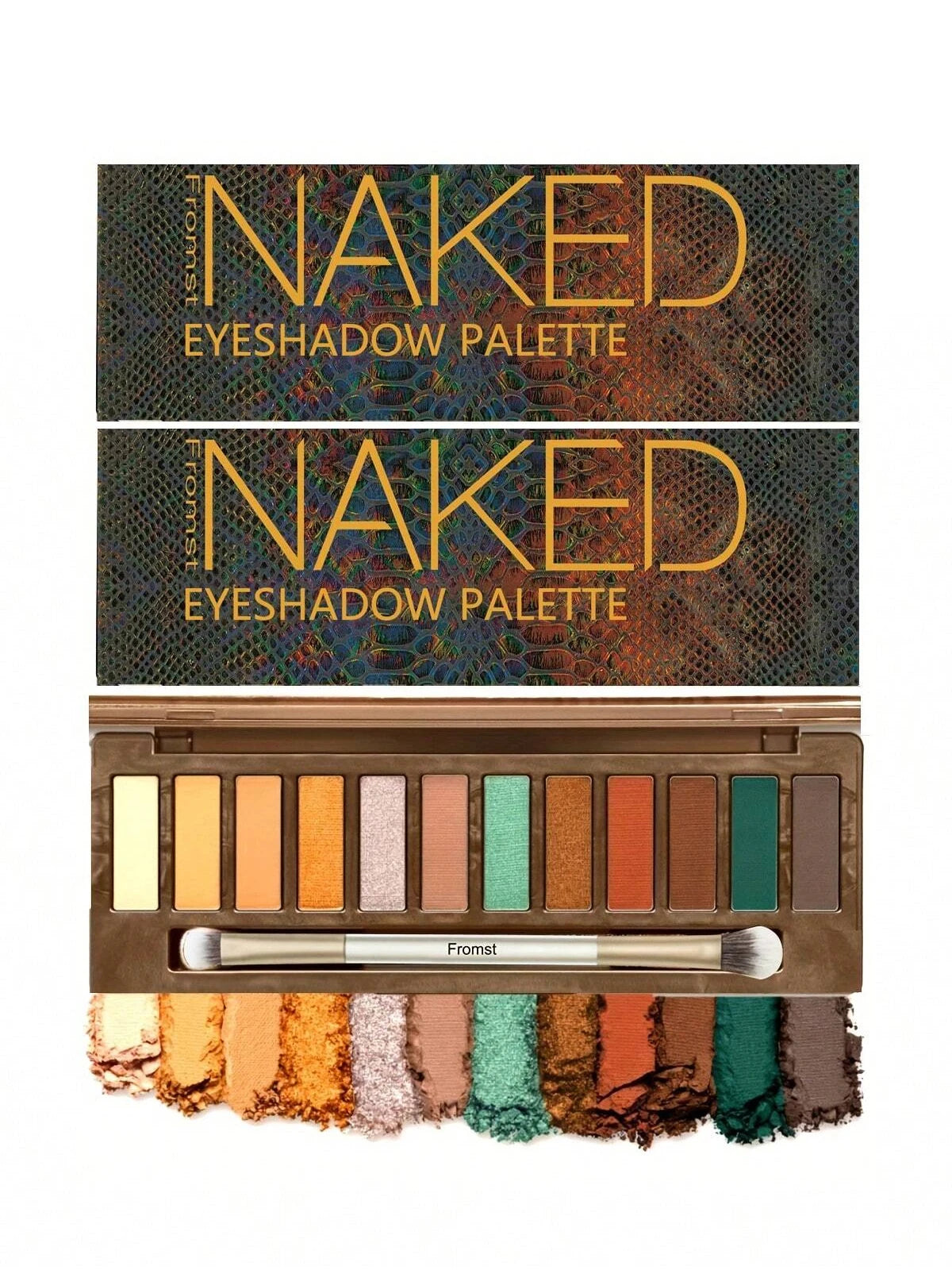 12-Color Decayed Naked Heat Eyeshadow Palette