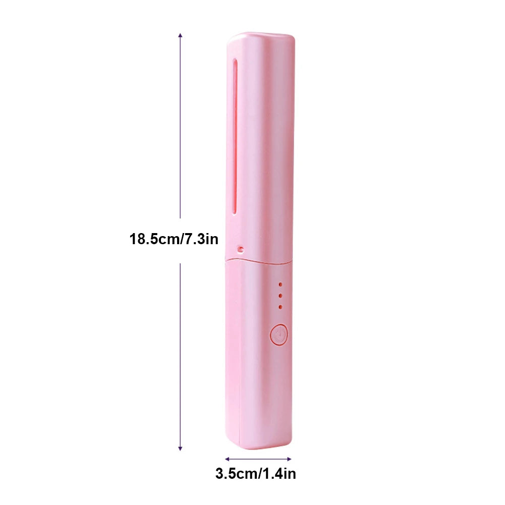 Anti-Scald Hot Comb Hair Straightener