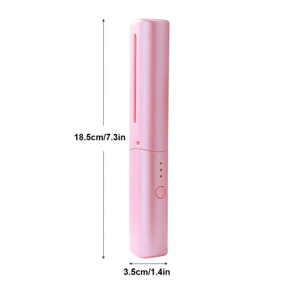 Anti-Scald Hot Comb Hair Straightener