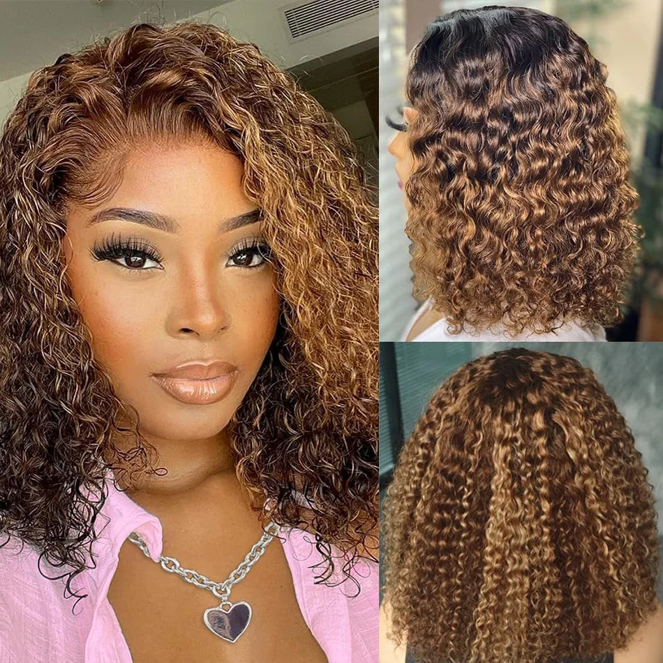 Chic & Effortless Bob – Short Body Wave Glueless Wig for Women